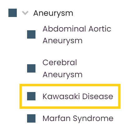Image of the disease filter